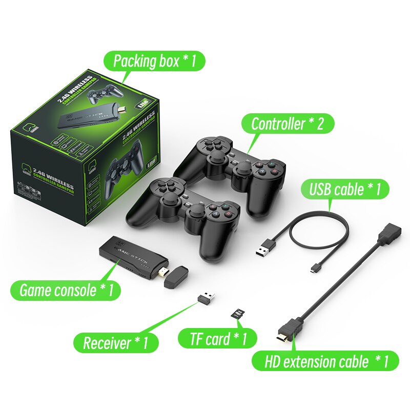 Bold Boutique | Nostalgic Game Console™ (64GB / 10000 Games)