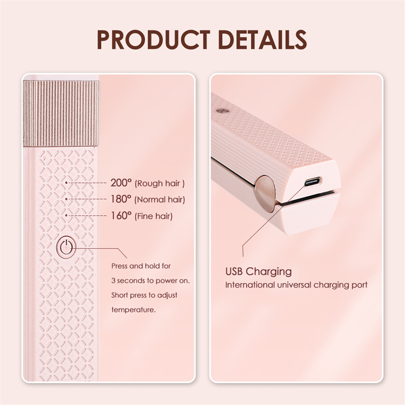 Glamorous Glide™ | Portable Hair Straightener