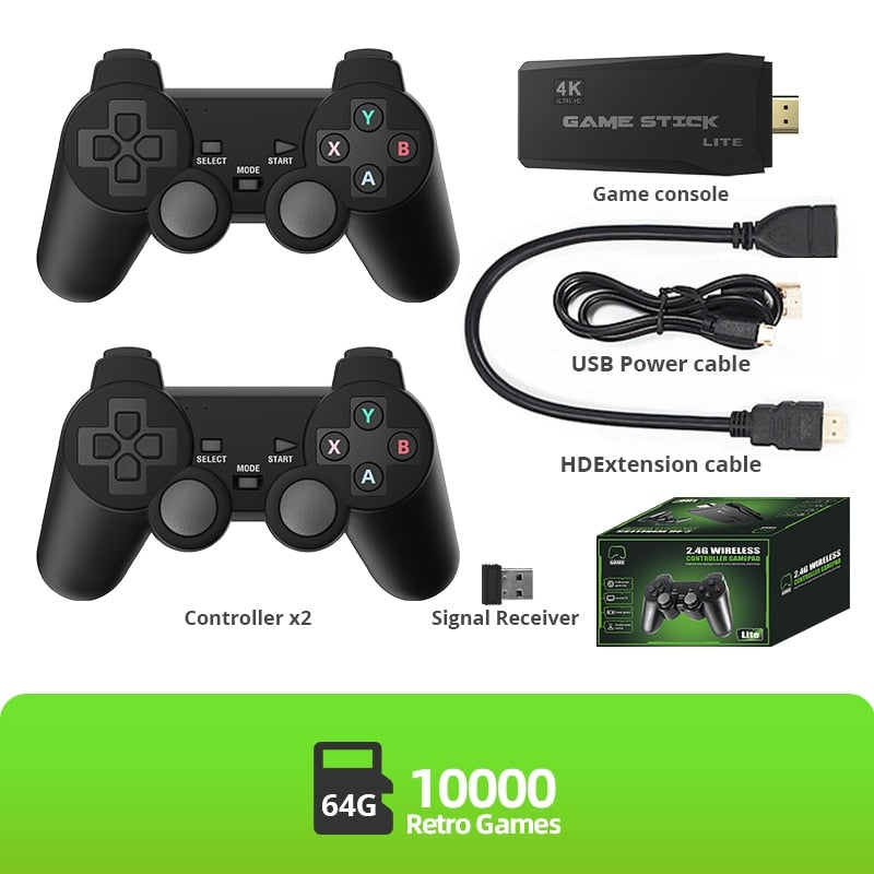 Bold Boutique | Nostalgic Game Console™ (64GB / 10000 Games)