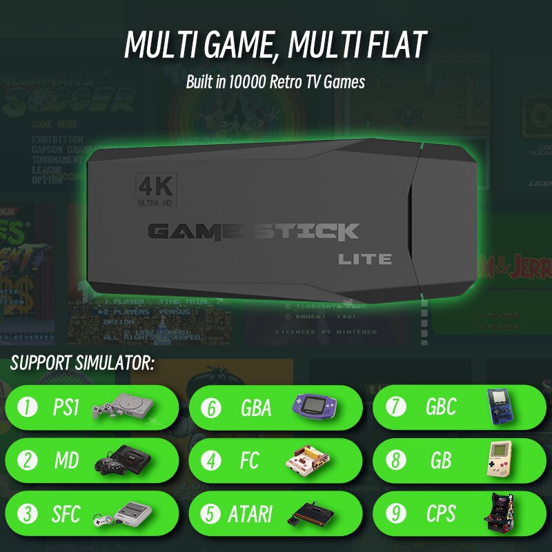 Bold Boutique | Nostalgic Game Console™ (64GB / 10000 Games)