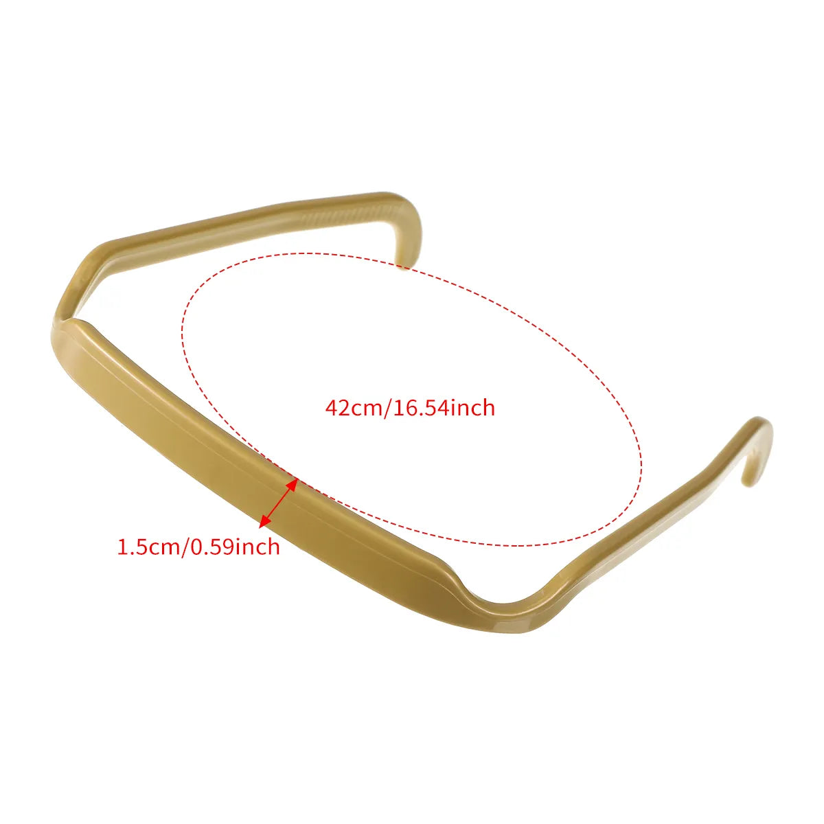 Square Glasses Headband Female 2023 New All-match Pressing Hair Bundle Headdress Invisible Curly Hair Fixed Artifact Headband